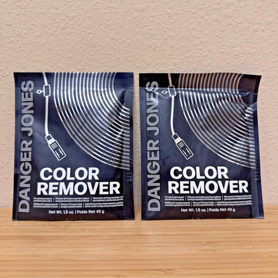 Danger Jones Color Remover for Semi-Permanent and Direct Dye Colors 1.5 oz-2Pack