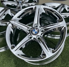 4- Chrome 18 Bmw 128i 135i Style 264 2008-2013 Oem Wheels Rims Staggered 4- Chrome 18 Bmw 128i 135i Style 264 2008-2013 Oem Wheels Rims Staggered