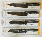 Royalvkb 4pc Kitchen Knife Set Chef & Santoku Stylish New