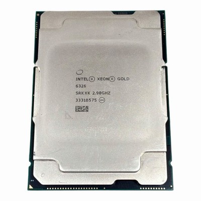Intel Xeon Gold 6326 16-Core 2.90 GHZ CPU Processor SRKXK 24MB Cache For Servers