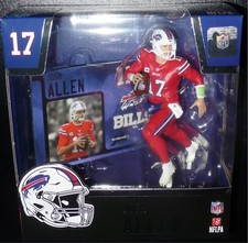JOSH ALLEN Buffalo Bills Red Jersey McFarlane NFL Legacy Series 2025 Wave 2