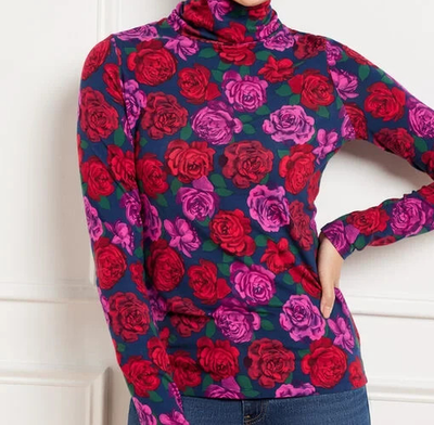 トップス Snap Turtleneck-Calico Print Pointelle Pointelle Turtleneck Sweater | Gap