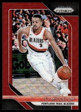 C.J. McCollum 2018-19 Panini Prizm #91 Trail Blazers Insert ? SEE SCAN!