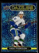2021-22 Upper Deck Series 2 Dazzlers Blue #DZ-94 Vasily Podkolzin