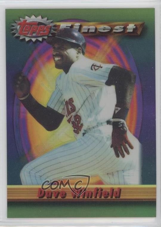 1994 Topps Finest Refractor Dave Winfield #215 HOF k4s