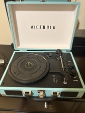 Victrola Journey Bluetooth Portable Suitcase Record Player   Built-in Speakers