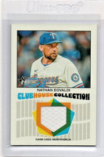 2026 Topps Heritage Nathan Eovaldi Clubhouse Collection Game Worn-Texas