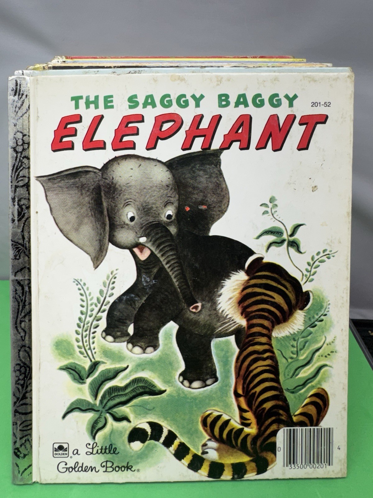 Vintage A Little Golden Book The Saggy Baggy Elephant  1979 201-52 #722