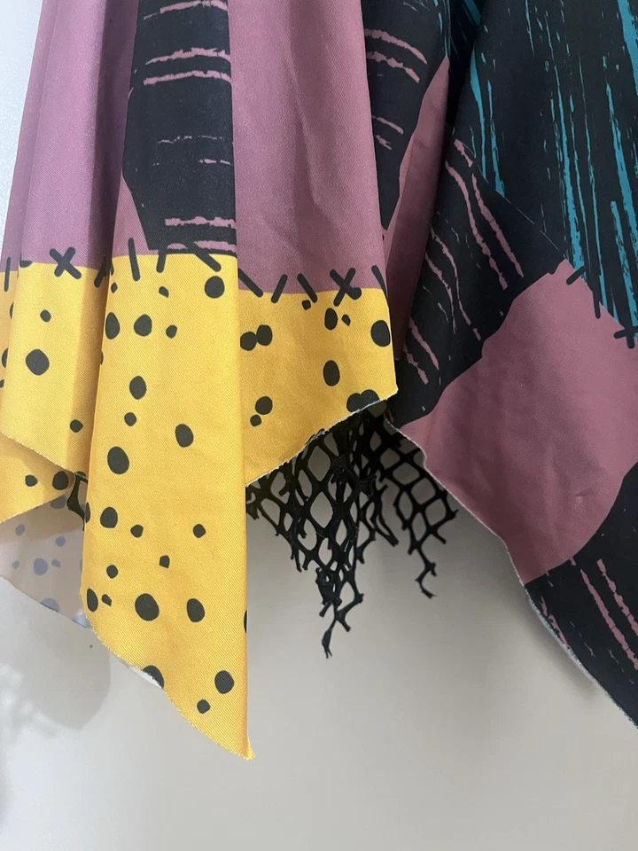 Sally Niño Pequeño Pesadilla Antes de Navidad Vestido Elegante Halloween Niño Disfraz Foto 4 de 4