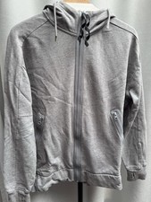 Mens C.P. Company Grey Goggle Hoodie Full Zip Sweatshirt Size M Authentic