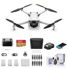 DJI Mini 3 Drone Fly More Combo with RC Remote Controller Bundle with 128GB micr