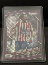 2025-26 Panini Prizm FIFA Marcos Llorente Purple Prizm #/135 Atletico Madrid