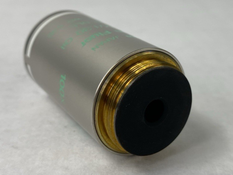 Nikon Plan Fluor 100X 1.30 Oil Ph3 DLL WD .20 Microscope Objective