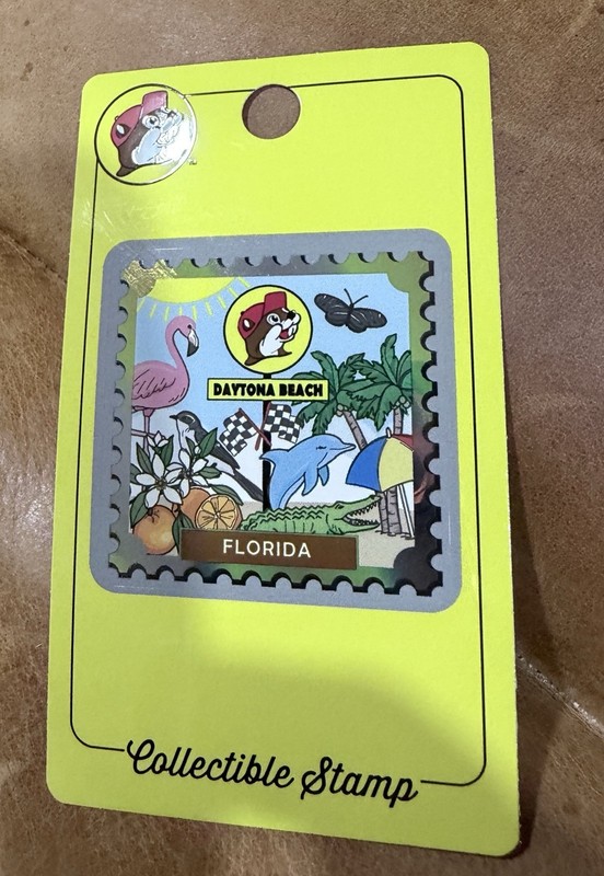 Buc-ee’s Collectible Passport Stamp Daytona Beach Florida