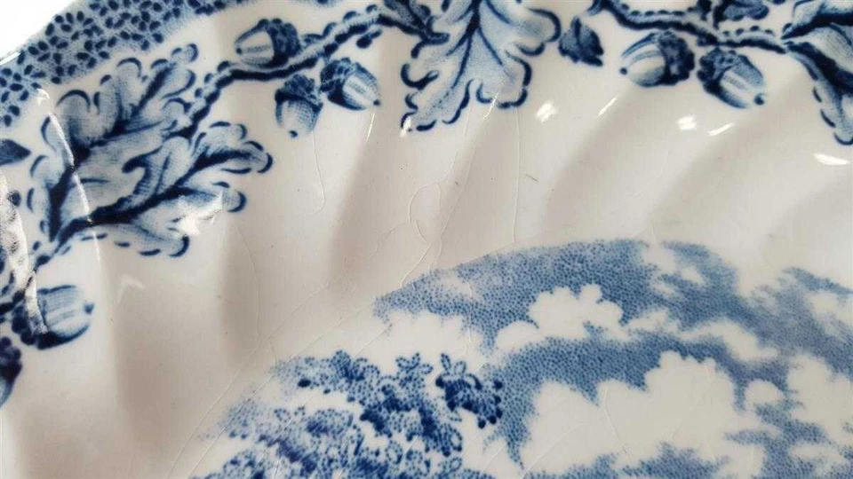 Kuchenteller Dessertteller Frühstücksteller Myott Country Life Blau - Bild 3 von 4