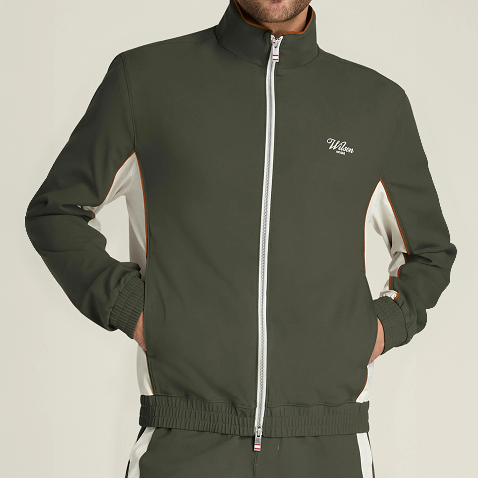 Wilson Grand Slam Trainingsjacke Herren dunkelgrn 23390₽