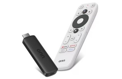ONN Complete Setup HD Streaming Device, 8GB Fully Programmed Stick Voice Control