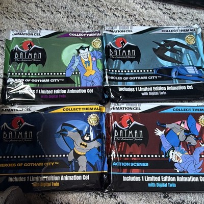DC Warner Bros. Batman: The Animated Series Limited Edition all 4