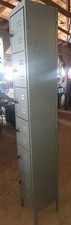 6 Cubby Metal Lockers Employee Storage Gym Home Mud Room School