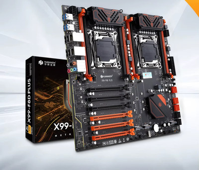 NEW X99 F8D PLUS Dual CPU LGA2011-3 Xeon DDR4 NVMe Server Motherboard