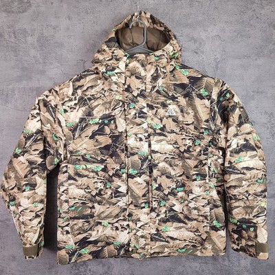 NIKE ACG PrimaLoft Skull Peak Storm-FIT Jacket Mens SMALL Leafcutter Camo