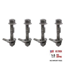 Pack of 4 12mm Cam Bolt Kit Adjustable Camber Correction Alignment Kit