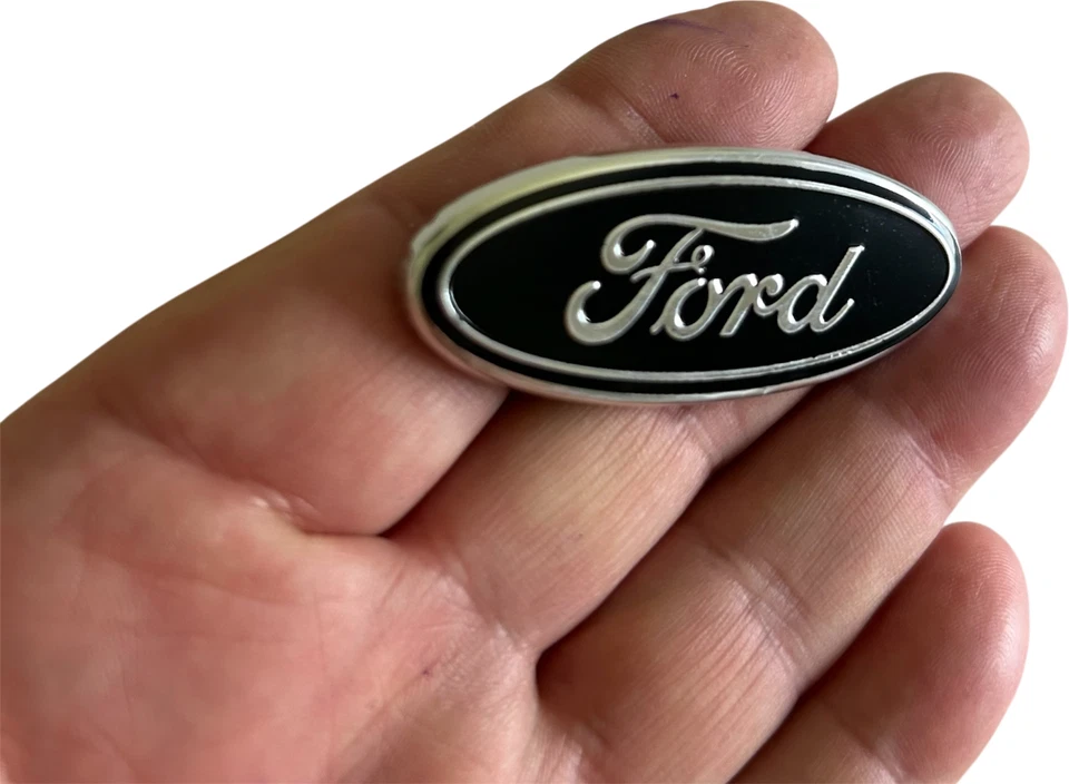 Black Crome Steering wheel badge Ford - Image 3 of 4