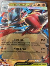 Mega Lucario ex Black Star Promo 12 Me01: Mega Evolution Holo