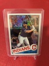 2020 Topps Update Silver Pack Mojo Refractor RC CPC-40 Bobby Bradley Indians