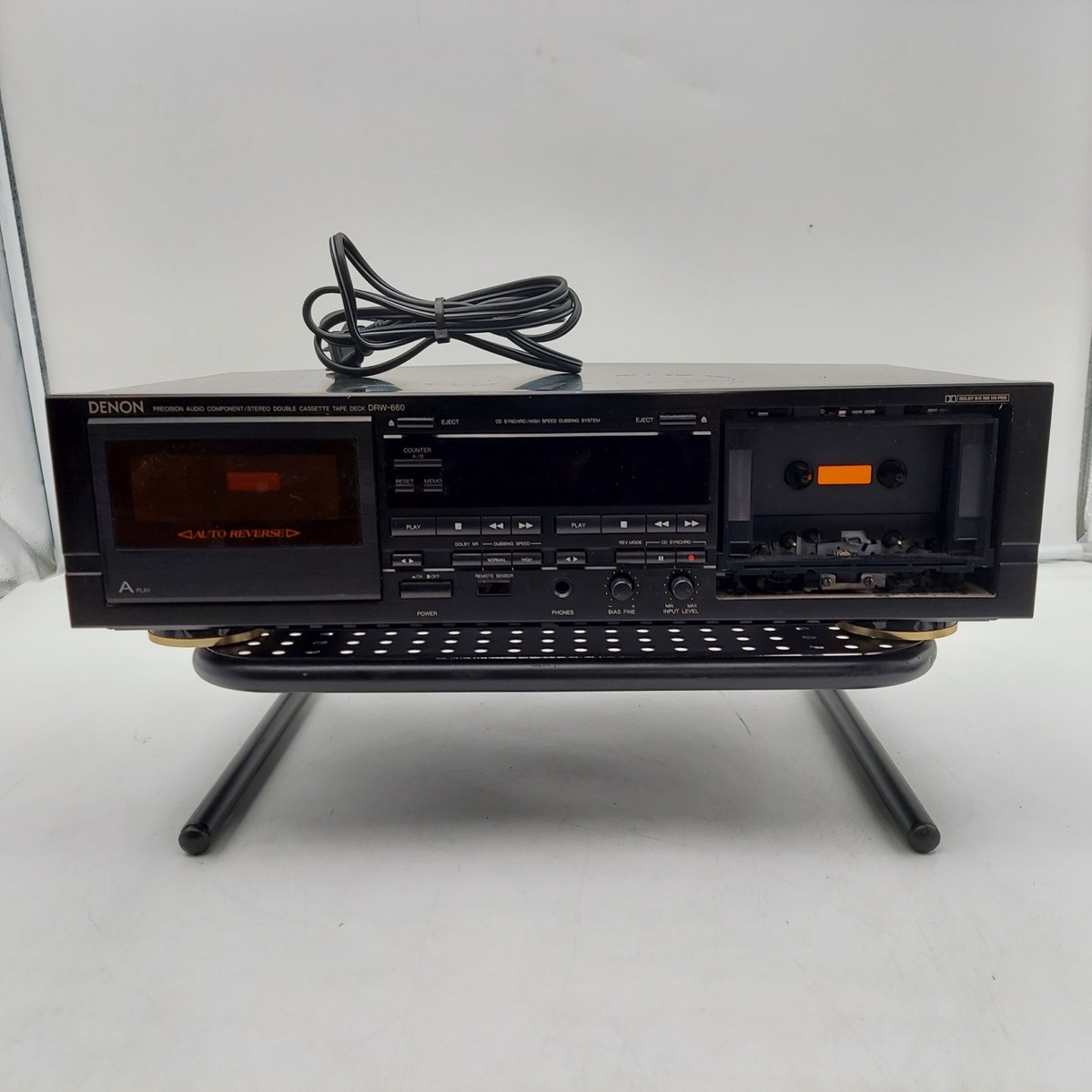 Denon DRW-660 Double Cassette Tape Deck | eBay