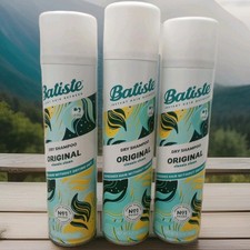 3x Batiste Dry Shampoo Original classic clean BIG CAN 5.71 oz each