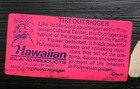 Vintage HIP Originals Hawaii 1974 Carved Outrigger Canoe Ashtray — photo 4