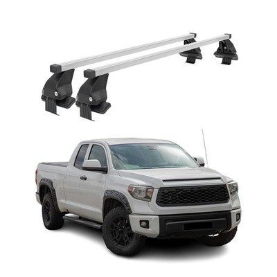Menabo Dachträger für Toyota Tundra Double Cab mk2 2014-2021 FL 50kg Silber 2x