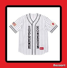 Supreme®/Homerun Baseball Jersey Stripe Yankees Japan - Size X-Large ✅✅✅