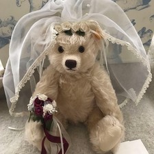Steiff Wedding Bear Bride 29cm