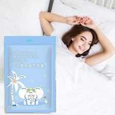 4pcs Superior Disposable Travel Bedset Ready-to-Use Large Size Bed Linens Inc...