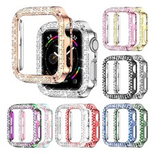 For Apple Watch 9/8/7/6/5/4/3/SE Diamond Bling Case Cover 38/40/41/42/44/45mm