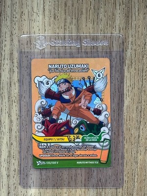 Naruto Uzumaki 133/130 V Promo ES – Naruto Mythos TCG Spain
