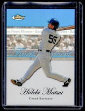 2007 Finest Hideki Matsui Rookie Moments Blue Refractor New York Yankees /299