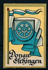 Figurina sigarette cosmo 1932: stemma e bandiera: Donaueschingen