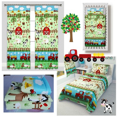 farm cot bedding