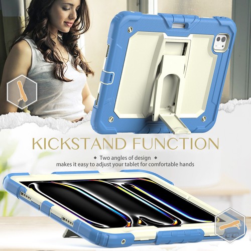 Heavy Duty Shockproof Case Cover Strap For iPad 10/9/8/7/6/5th Gen Air Pro 11 13 - Picture 118 of 135