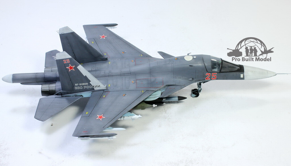 ①タミヤ Sukhoi SU-34 1/72 プラモデル　3個 SUKHOI SU-34 FULLBACK AIRCRAFT 