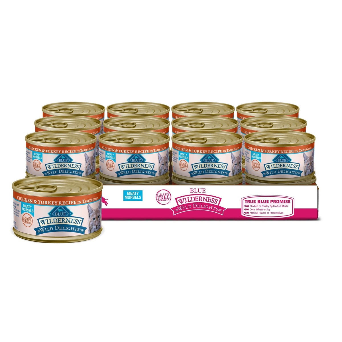 Blue Buffalo Wilderness Wild Delights High Protein Grain Free, Natural  Adult ... | eBay