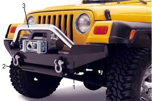 Barre acier inox Jeep Wrangler pour vos sorties tout-terrain