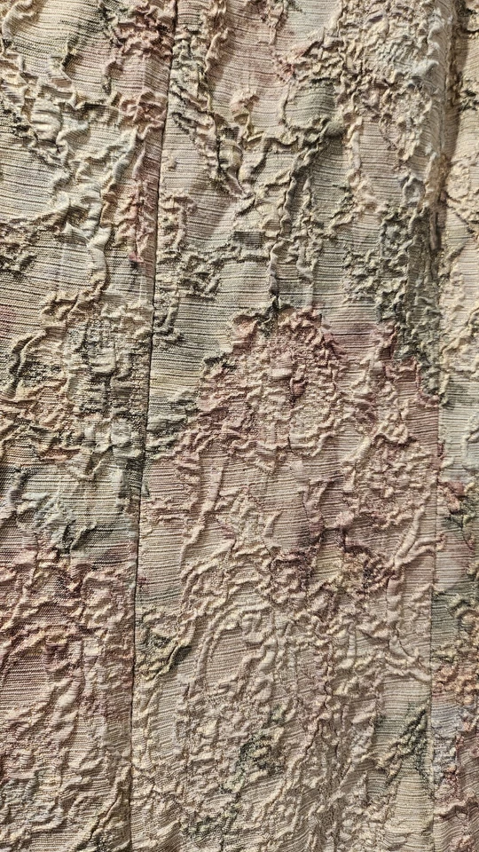 Adrianna Papell Nude Muted Floral Dress Size 14W - Image 3 of 4