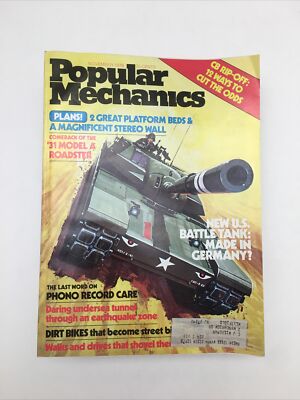 *Vintage/Incomplete* lot of 9 POPULAR MECHANICS (1976)