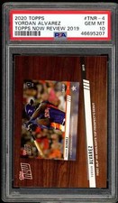 Yordan Alvarez Rookie Card 2020 Topps Now Review 2019 #TNR-4 PSA 10