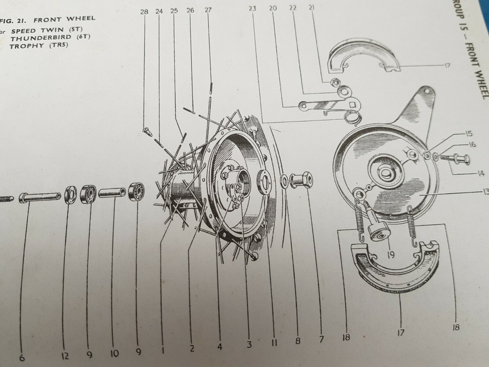 ALL BALLS 25-1389 KIT CUSCINETTI RUOTA ANT. TRIUMPH BONNEVILLE T120 1200 2017 - Foto 6