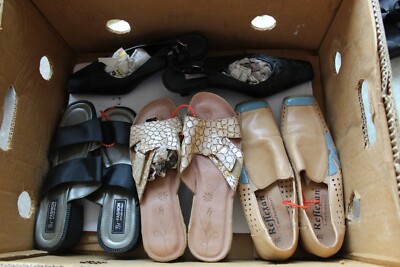 Damen Sommer Schuhe-12 Paar im SET Gr.39- für Wiederverkäufer-DWS-39-029